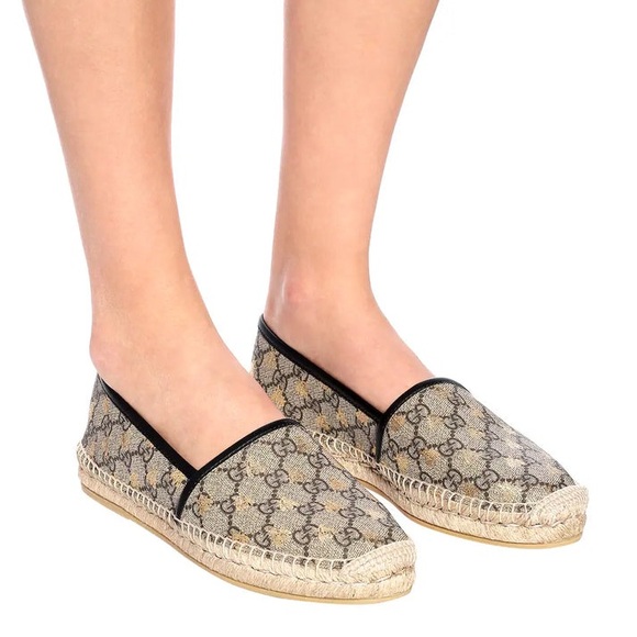 Gucci Shoes - Gucci pilar GG Supreme Canvas Espadrille flats